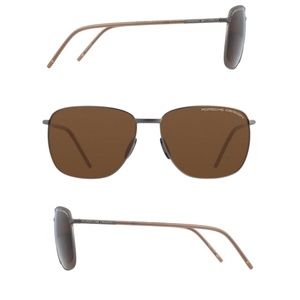 Porsche Design - P'8630-B Brown Polarized Gunmetal Sunglasses 58-15-145